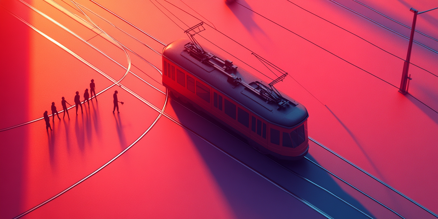 The infamous ethical dilemma, the trolley problem
